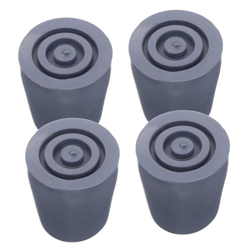 ERINGOGO 4 Fundas Para Patas De Silla De Baño Puntas De Bastón De Repuesto Para Silla De Ducha Asiento De Baño Patas De Silla De Ducha Accesorios Para Silla De Ducha De