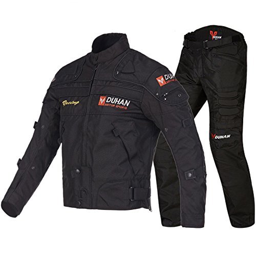 DUHAN ライディングジャケット パンツセット 3112 Amazon | DUHANバイクジャケット パンツ 2点セット 上下セット