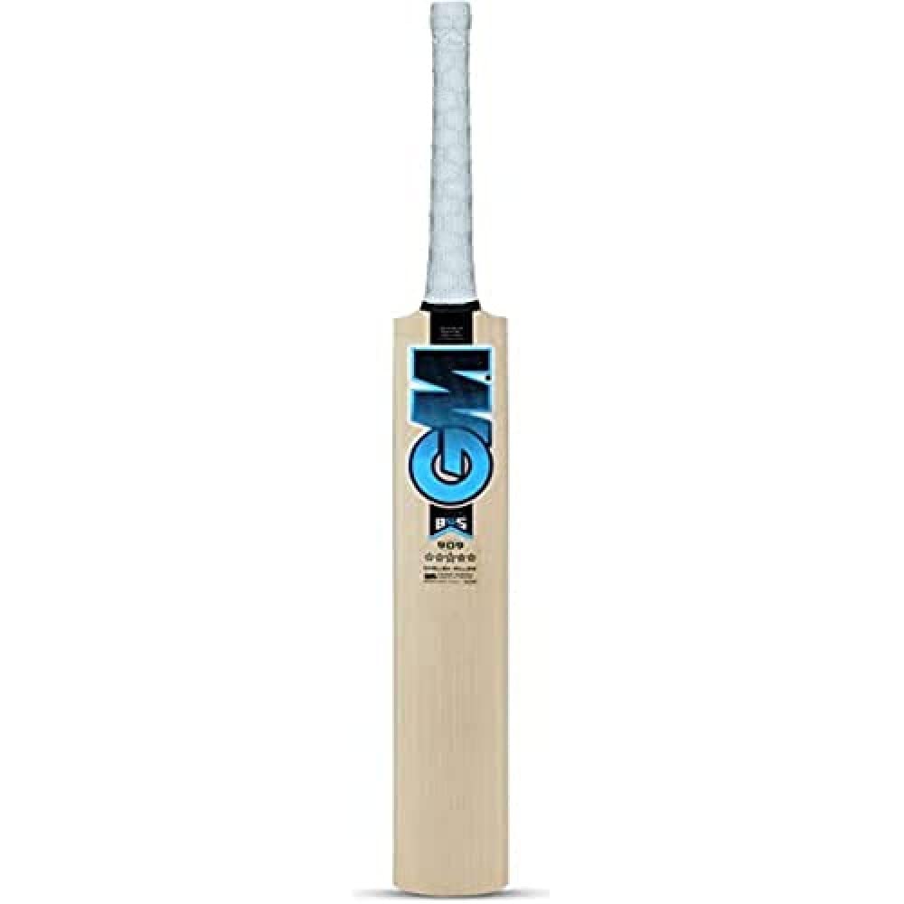 GMDiamond 909 English Willow Professional Cricket Bat For Men And Boys | Free Cover | Ready To Play | Lightweight | Size-4