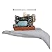 Old World Christmas Hobbies Gifts Glass Blown Ornaments for Christmas Tree Sewing Machine, 2.75, Multi Color