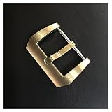 JSLER Fit for Hruodland 20mm 22mm CUSN8 Bronze Buckle Suitable Strap Buckle, Bronze Watch Accessories (Color : 22mm)