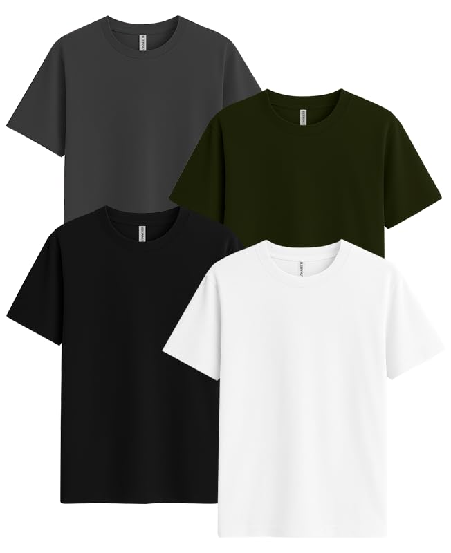 Image of Sleepynuts Women Boyfriend Plain Round Neck Half Sleeve T-Shirt