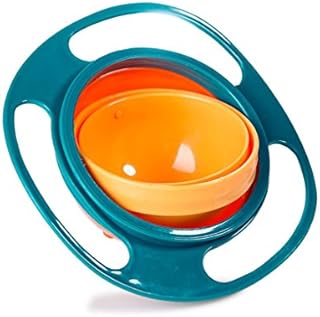 Guangcailun Universal Gyro Bowl Anti Spill Bowl Smooth 360 Degrees Rotation Gyroscopic Bowl For Baby Kids