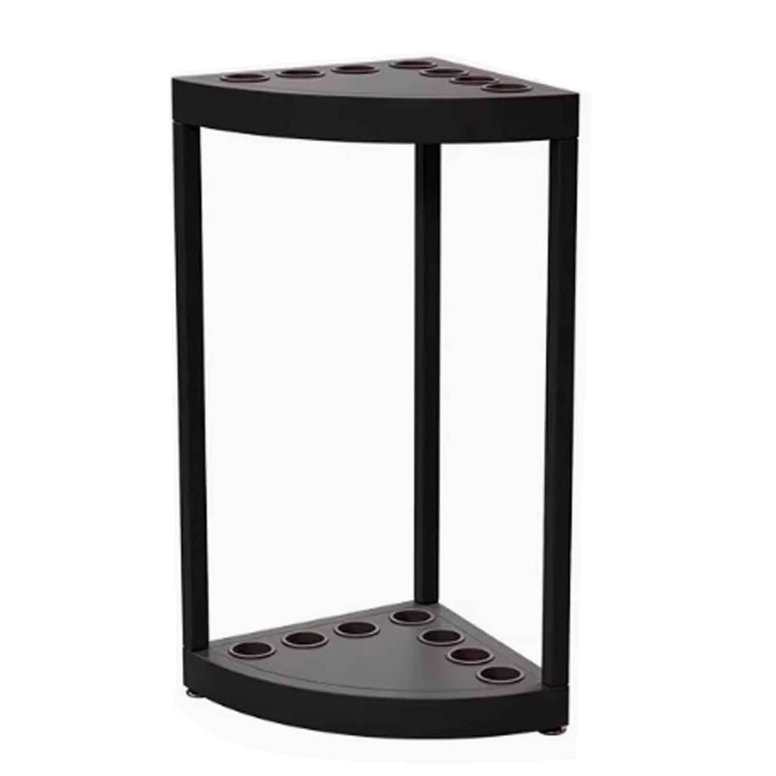 Support de queues de billard gain de place orange en métal de 60x30cm