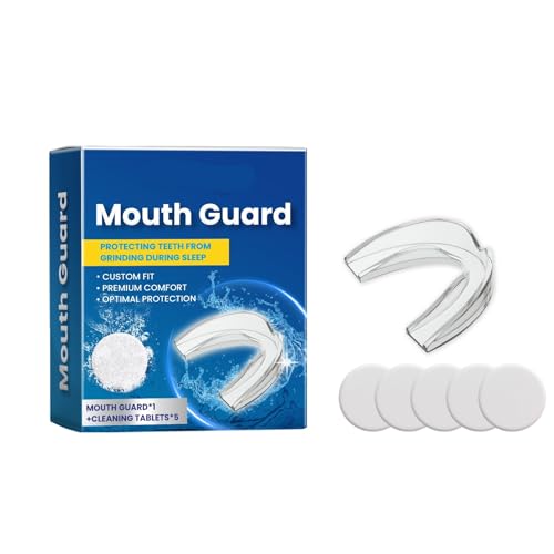 Kit De Protección Dental Nocturna, Protector Bucal Antibruñido For El Cuidado Bucal, Cómodo Diseño De Silicona(2PC)