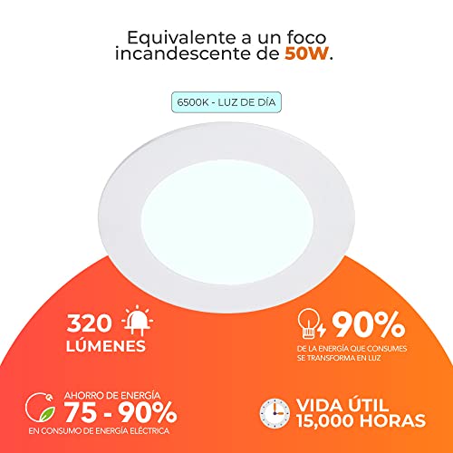 La Mejor Lista de Lamparas empotrables - los más vendidos. 18 lamparas empotrables marca Tecnolite (3)