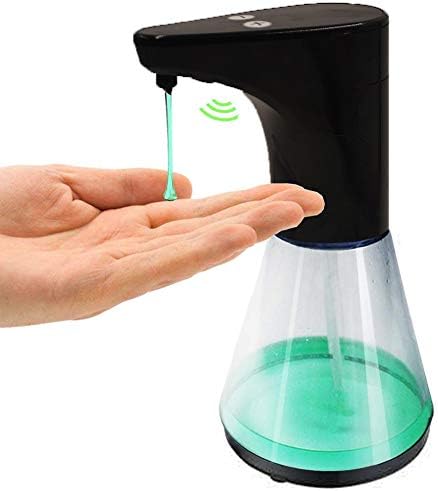 Silvotek 480ml/17oz Automatic Soap Dispenser - Infrared Motion Sensor Soap Dispenser with 5 Levels Adjustable Foam Control,Automatic Liquid Soap Dispenser Hand Wash Dispenser for Kitchen Bathroom