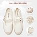 GLAMORA Merceditas Mujer con Hebilla Bailarinas Esparto Manoletinas de Punto Transpirable Zapatos Planos Mujer Suela de Goma Antideslizante Estilo Alpargata Calzado Verano Cómodos Ligeros bg-38 Imagen de GLAMORA Merceditas Mujer con Hebilla Bailarinas Esparto Manoletinas de Punto Transpirable Zapatos Planos Mujer Suela de Goma Antideslizante Estilo Alpargata Calzado Verano Cómodos Ligeros bg-38