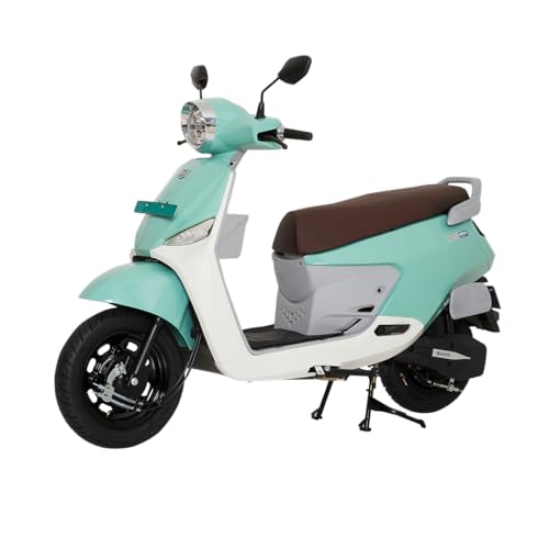 Image of C12i Max 3.0 Electric Scooter | 123 km Range | Charging Time 6-6.30 hrs | Removable Lithium-ion Battery with 5 Years / 75,000 km Warranty | Colour: Ice Green (Ex-showroom)