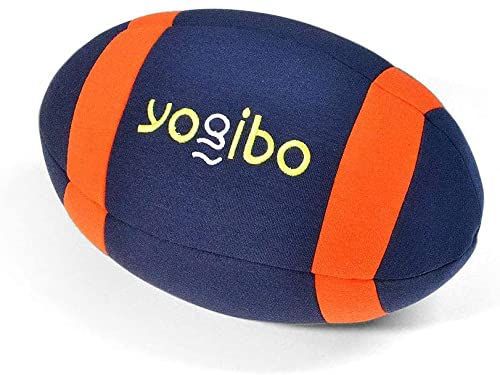 Yogibo Football フットボール ネイビーブルー ビーズクッション ラグビーボール おもちゃ 枕 ピロー