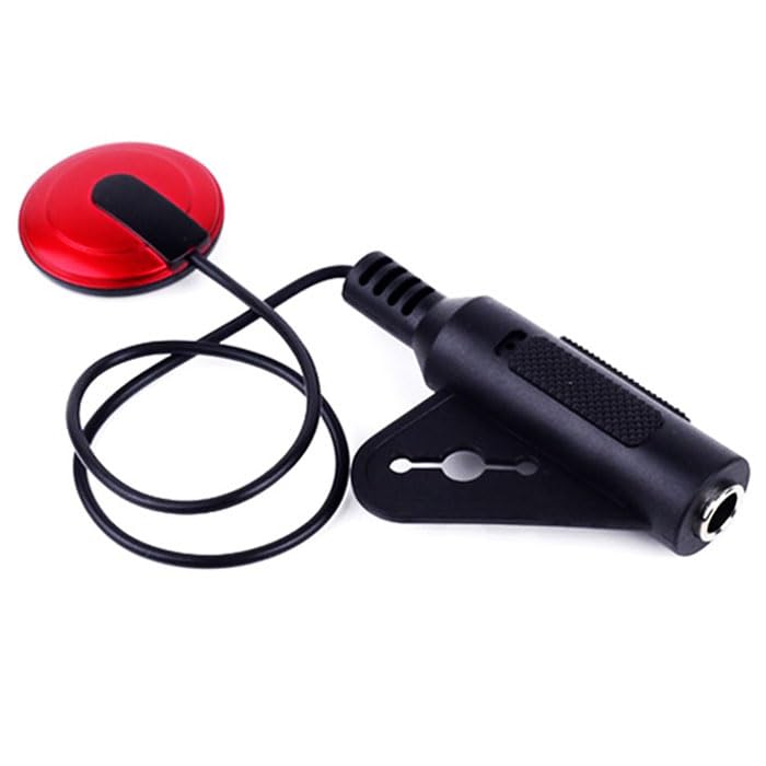 Acoustic Guitar Pickup Piezo Contact Pickup, Transducer, for Guitar Ukulele Violin, Mandolin, Banjo, Kalimba, Harp.-picture-13