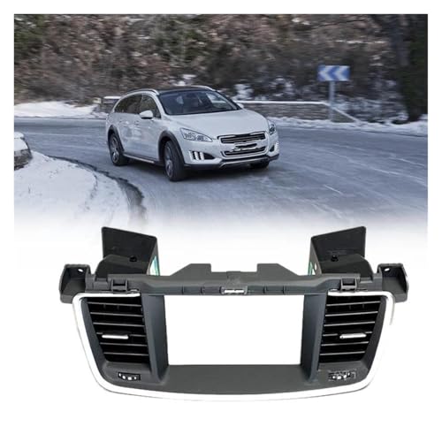 Respiraderos de aire acondicionado central para reparar el salpicadero dañado de Peugeot 508 2