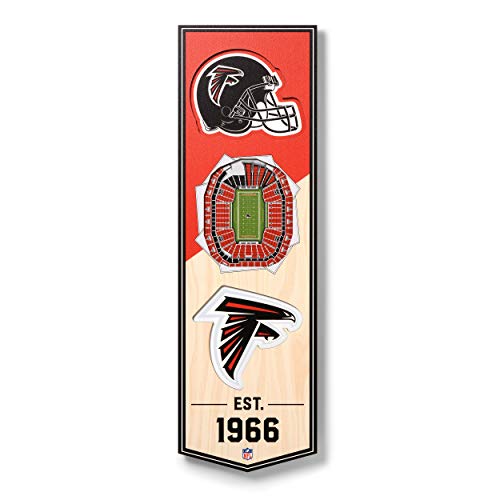 Image of YouTheFan NFL 3D Stadium Banner - 6x19