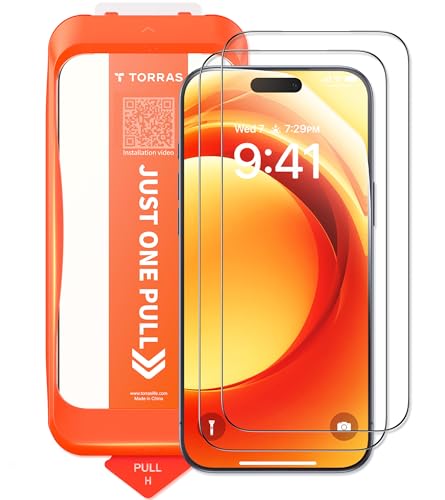 TORRAS tB For iPhone 17 KXtB qFKX 蕂[ 9H+dx ČRMILKi Sʕی 10{ ɍ׃x[Ή EhGbW ȒP\t v(Just One Pull) KChgt CA