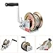 1600 LBS Heavy Duty Hand Winch, Portable Winch, Heavy Duty Hand Crank Gear Winch with 32.8 Ft Steel Cable for ATV UTV Trailer Truck Boat, by GENHAKON