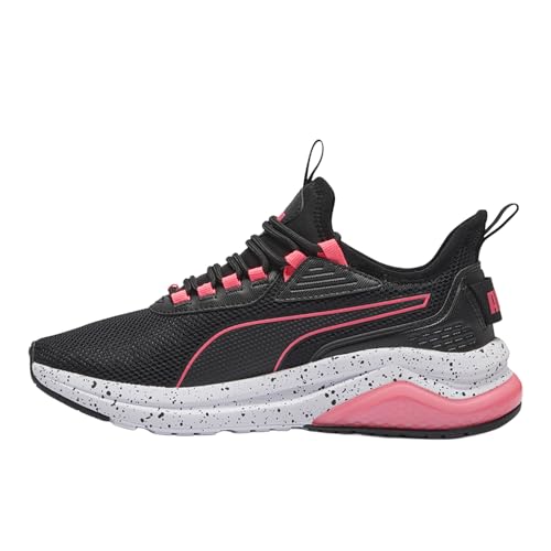 PUMA PUMA Womens Amplifier Speckle Lace Up Sneakers Shoes Casual - Black - Size 7.5 M
