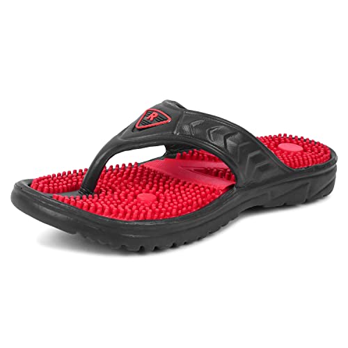 Image of TieFit Men's Accupressure Non-Slip Slipper Flip & Flop