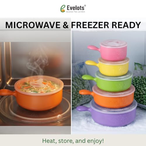 Evelots 10-Piece Microwave Bowls