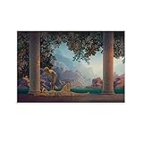 Maxfield Parrish Art Poster Daybreak Gifts Canvas Painting Poster Wall Art Decorative Picture Prints Modern Decor Framed-unframed 12x18inch(30x45cm)