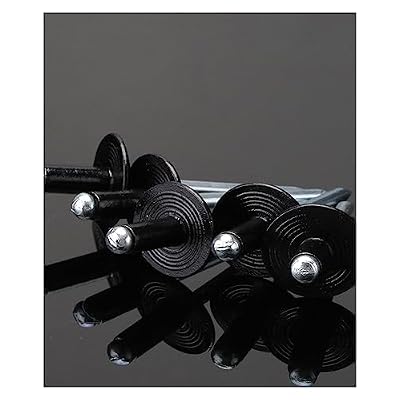 Black Pop Rivets,Blind Rivets,20-40pcs Aluminum Large Flange Hollow Blind Rivets Large Cap Leaf Self-plugging Rivet Decoration (Size : 40Pcs (M3.2 White), Color : 8mm)(Size:6.4mm)