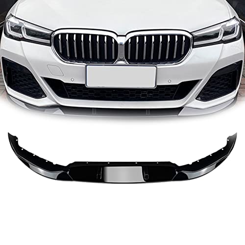 Kit de corps lèvre pare-chocs avant noir brillant pour BMW Série 5 G30