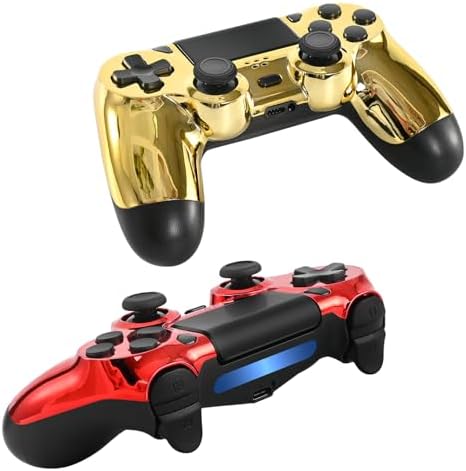 LaiChauKit Wireless Controller 2 Pack with Dual Vibration，Audio Jack，2Pcs USB C Cable