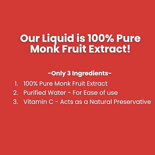 Image of Wesons Pure Monk Fruit Sweetner Extract Liquid Organic (10 ML) - 100x Sweeter Than Sugar - No Erythritol, No Chemicals - 100% Pure Monk Fruit Drops - Monk Fruit Sugar Liquid