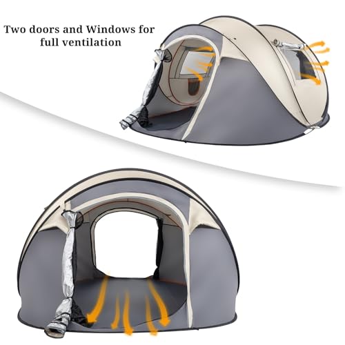 Carpa de Camping Instantánea con Protección UV y Resistente al Agua miniatura 7