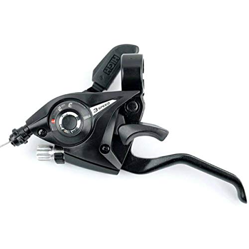 Yuehuam Bike Shifter/Brake Lever with Gear Indicator and Brake Cable for MTB Bicycle- L3 x R7 Speed