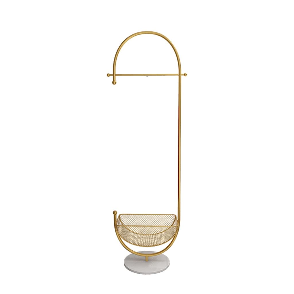 Stand Hotel Clothes Rack Indoor Long Metal Floor Standing Coat Hanger Bedroom Entrance Hallway Furniture D