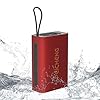 PEICHENG Speaker, Portable Wireless Bluetooth Speakers, Waterproof Loud Stereo Sound with RGB Lights TWS Long Playtime for Home/Party/Outdoor, Electronic Gadgets(1PCS, Red)