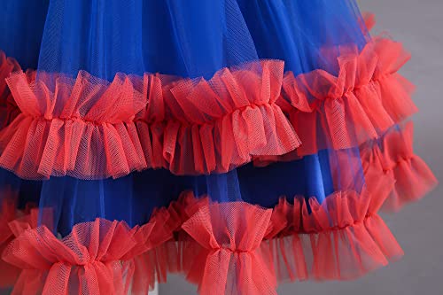 Robe de princesse bleu marine pour fille de 2 à 3 ans avec paillettes - 5