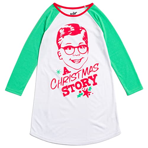 A Christmas Story Ralphie Girls Night Shirt Little Kid to Big Kid2
