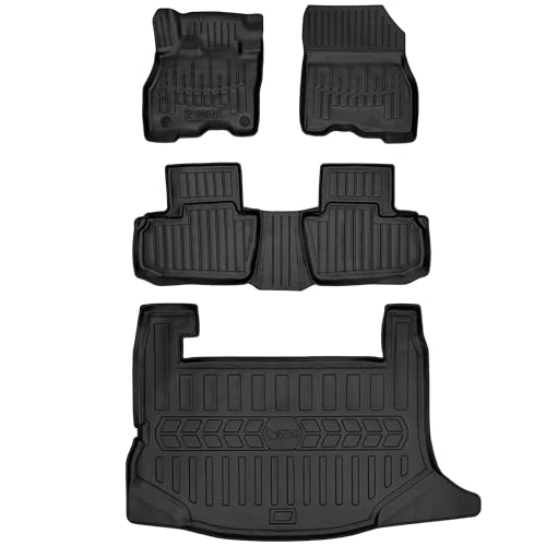 Gummimatten & Kofferraumwanne 3D Set passend für Nissan Leaf II ZE