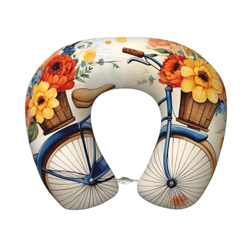 Almohada de espuma viscoelástica ajustable para cuello miniatura 1
