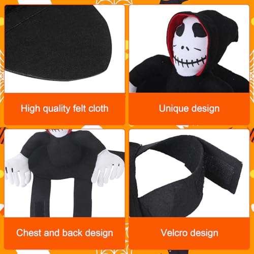 MILIAFLICK Halloween Kostüm für Hunde - Großer Hund Halloween Kostüm Hundekostüm