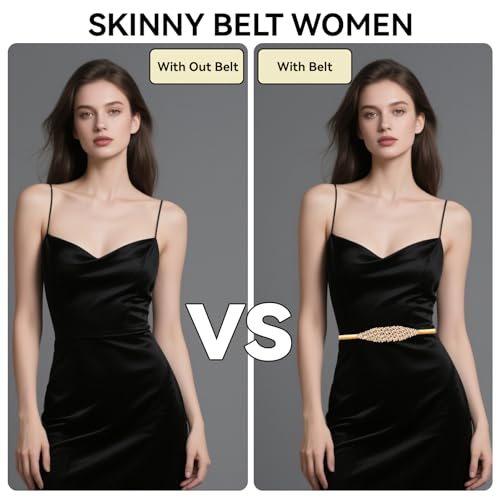 Skinny Belt Women Chain Belt For Dress Waist Chain Belts For Women Metal Chain Belts For Fashion Thin Belt For Dresses2