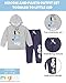 Bluey Toddler Boys Fleece Hoodie and Pants Outfit Set Grey/Blue 4T