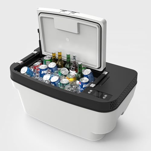 Tesstudio Model Y Trunk 35L App Control Fridge Huge Car Refrigerator