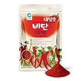 Chung Jung One Korean Bidan Red Chili Pepper Flakes Powder Gochugaru, (1.1 Lbs)