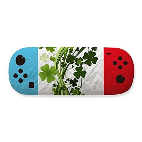 Étui de rangement trèfle Irlande St.Patrick pour lunettes de jeu créatif