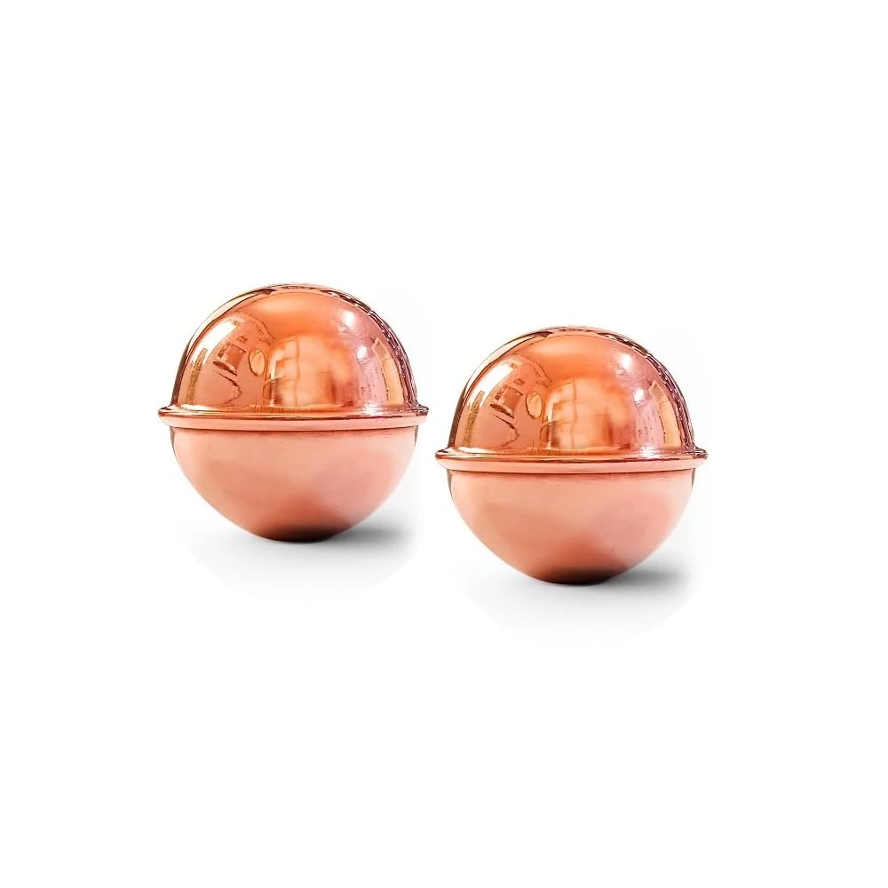 Ayurvedic Copper Ball for Water Purification – 100% Pure Copper, Small Round Design (2, 4 cm)