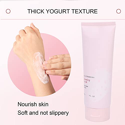 Body Scrub Crème, 200g Body Scrub Diepe Reiniging Whitening Body Acid Exfoliërende Gladdere Huid Exfoliator - Image 7