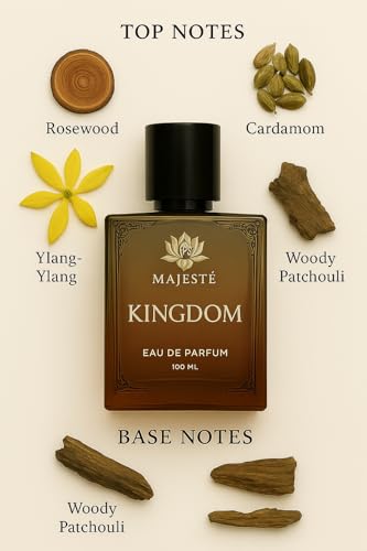 Image of Kingdom & Florelle Perfume Pack of 2 | Luxury Long-Lasting | Men & Women Perfume | Eau de Perfume | Pefume Combo | Kingdom 100ml & Florelle 50ml