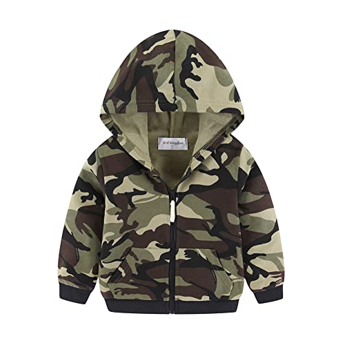Image of Mud Kingdom Boy Zip Up Hoodie Sweatshirt with Hood Rainbow Patchwork
