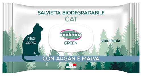 Inodorina Green Toallitas Gato Pelo Corto 30U 300 g