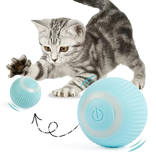 F Fityle Diabolo Professionale a 3 Cuscinetti con E Corde, Giocattolo con Palline di Gomma a LED, Giocattoli per La Coordinazione, Blu, Come descritto