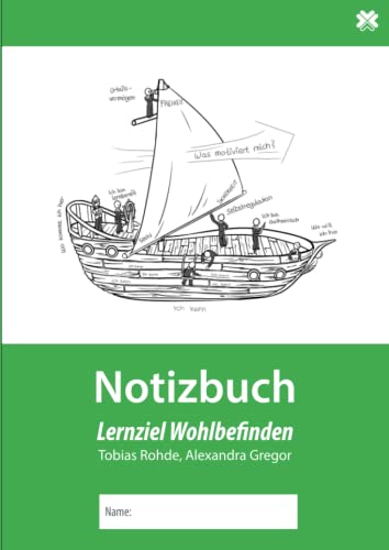 Notizbuch Lernziel Wohlbefinden: Schiffsmetapher Bullet Journal