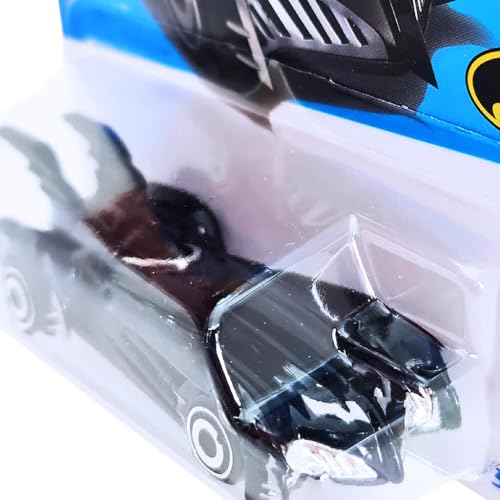Image of Hot Wheels 2024 Batman & Robin Batmobile Batman Ages 3 and Up (Blue)