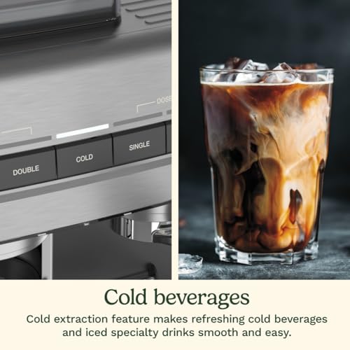 Cuisinart Espresso Bar Grind & Brew Espresso Machine, 16 Grind Settings from Fine to Coarse, Makes Hot or Cold Cafe-Quality Beverages at Home Including Cappuccino, Lattes and Cold Coffee, EM-640 - image 5